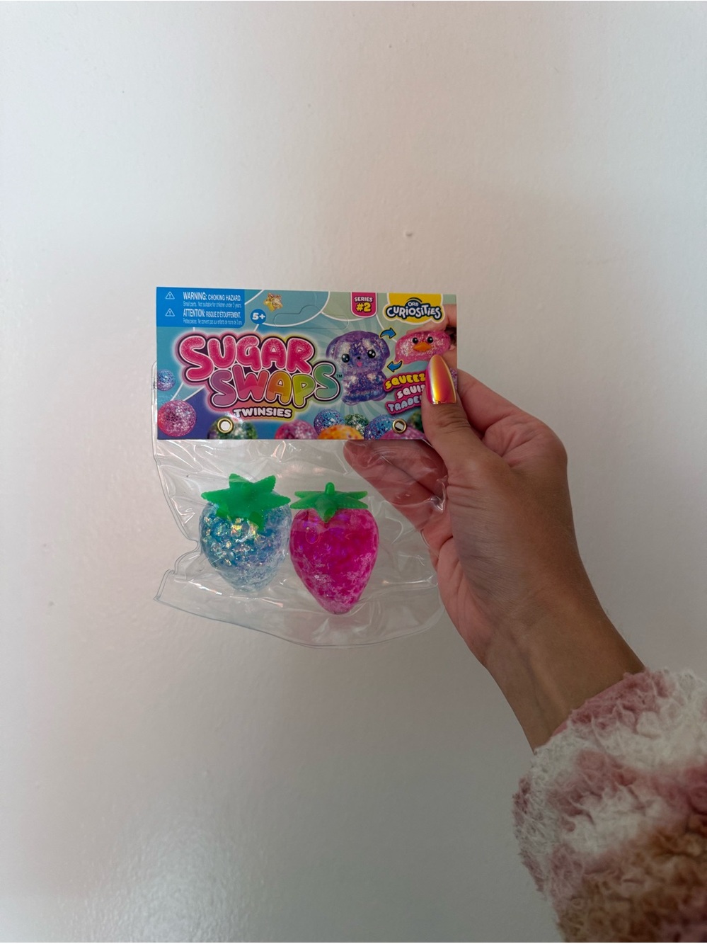 🍓 Sugar Swaps Twinsies Pink & Blue Strawberries